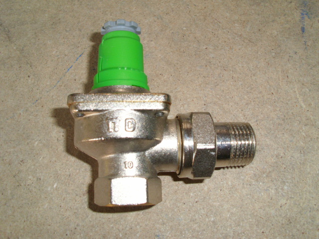 Thermostaat ventiel Haaks 1/2" (Danfoss)